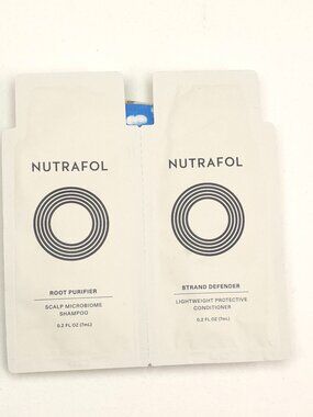 Nutrafol Root Purifier Shampoo & Strand Defender Conditioner - 7ml Each